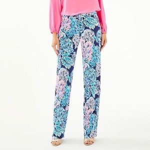 Lilly Pulitzer Malorie high rise pants NWT size 16